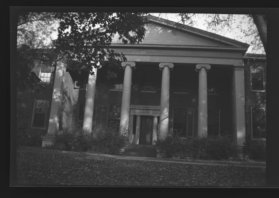 Joseph Weisiger House, built before 1854, destroyed in February 1957, Danville, Kentucky in Boyle County