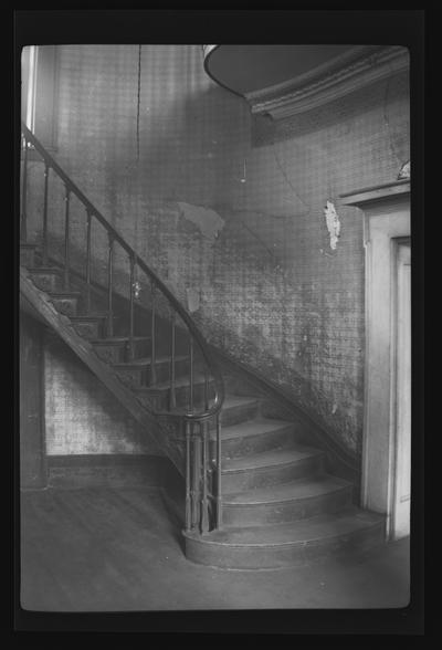 Interior of the William Holloway House, Rose Hill, Richmond, Kentucky in Madison County