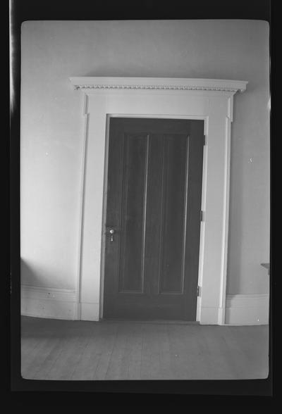 Interior of the William Holloway House, Rose Hill, Richmond, Kentucky in Madison County