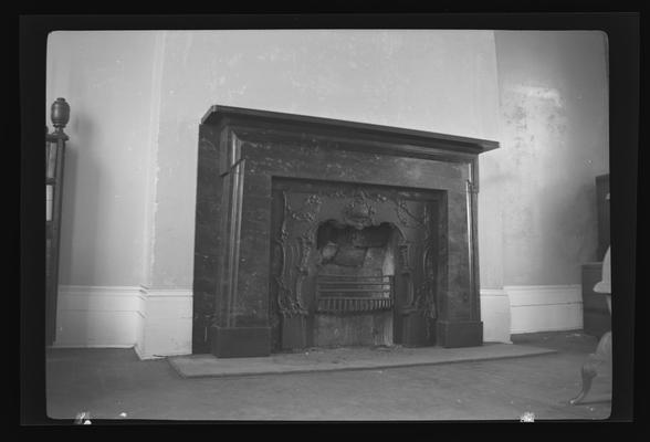 Interior of the William Holloway House, Rose Hill, Richmond, Kentucky in Madison County