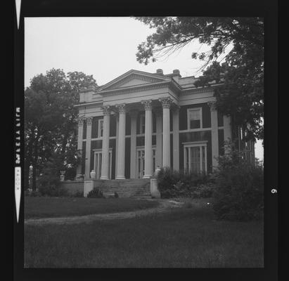 Ward Hall, built by Junius Ward in 1857, Georgetown, Kentucky in Scott County