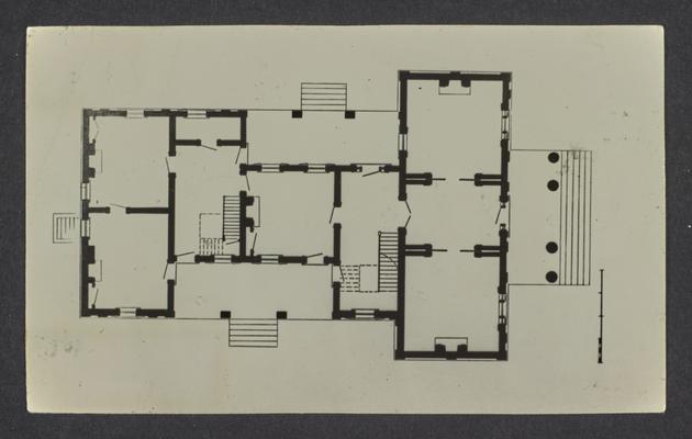 Plan of Corinthia, Charles W. Innes House, Russell Cave Pike, Fayette County, Kentucky