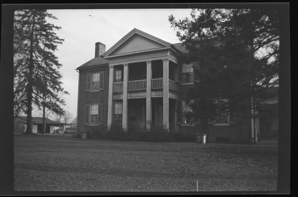 House built in 1854, Versailles Road, Lexington, Kentucky in Fayette County