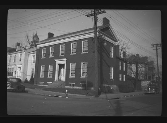Augustus Hall House, 165 Barr Street, Lexington, Kentucky in Fayette County