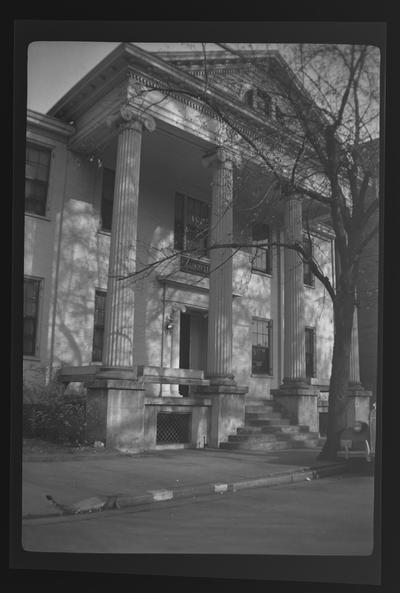 Kentuckian Hotel, East High Street, Lexington, Kentucky in Fayette County. Acquired portico from the James C. Cochran House