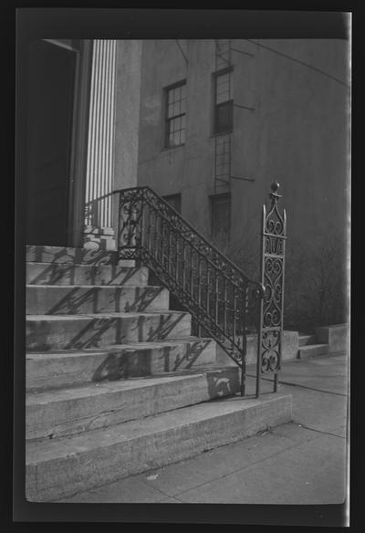 Iron work at 182 North Broadway Road, Lexington, Kentucky in Fayette County