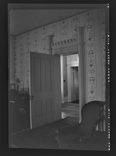 Interior of the Carter House, Military Pike, Lexington, Kentucky in Fayette County