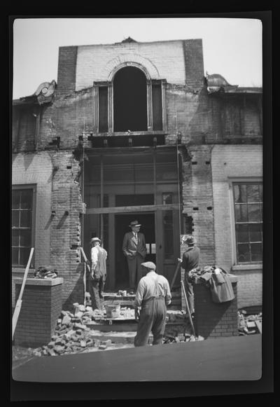 Jacob Ashton House, Little Inn, built 1834, now demolished, formerly at 145 East High Street, Lexington, Kentucky in Fayette County