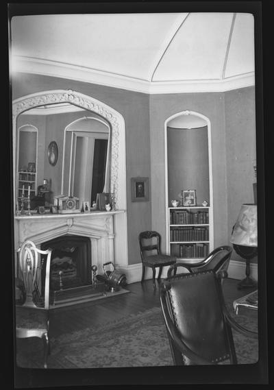 Drawing room at Botherum, Madison Johnson House, 341 Madison Place, Lexington, Kentucky in Fayette County