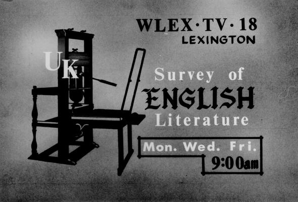 Mock TV billboard for WLEX-TV Channel 18 and UK's 