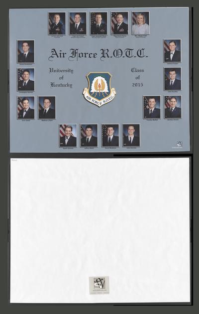 AFROTC composite class photograph, 2015, Lt Col Ard, Commander