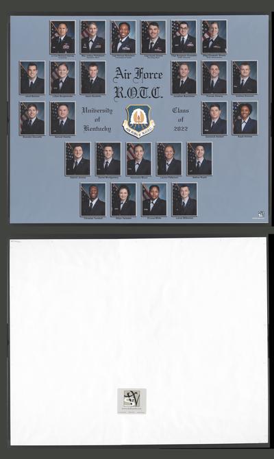 AFROTC composite class photograph, 2022, Lt Col Harrop, Commander