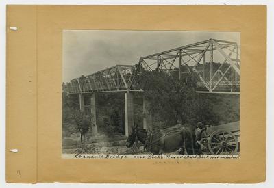 Chenault Bridge over Dick's (Dix) River (Capt Dick was an Indian)