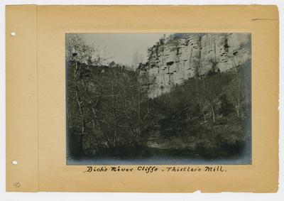 Dick's (Dix) River Cliffs - Thistler's Mill