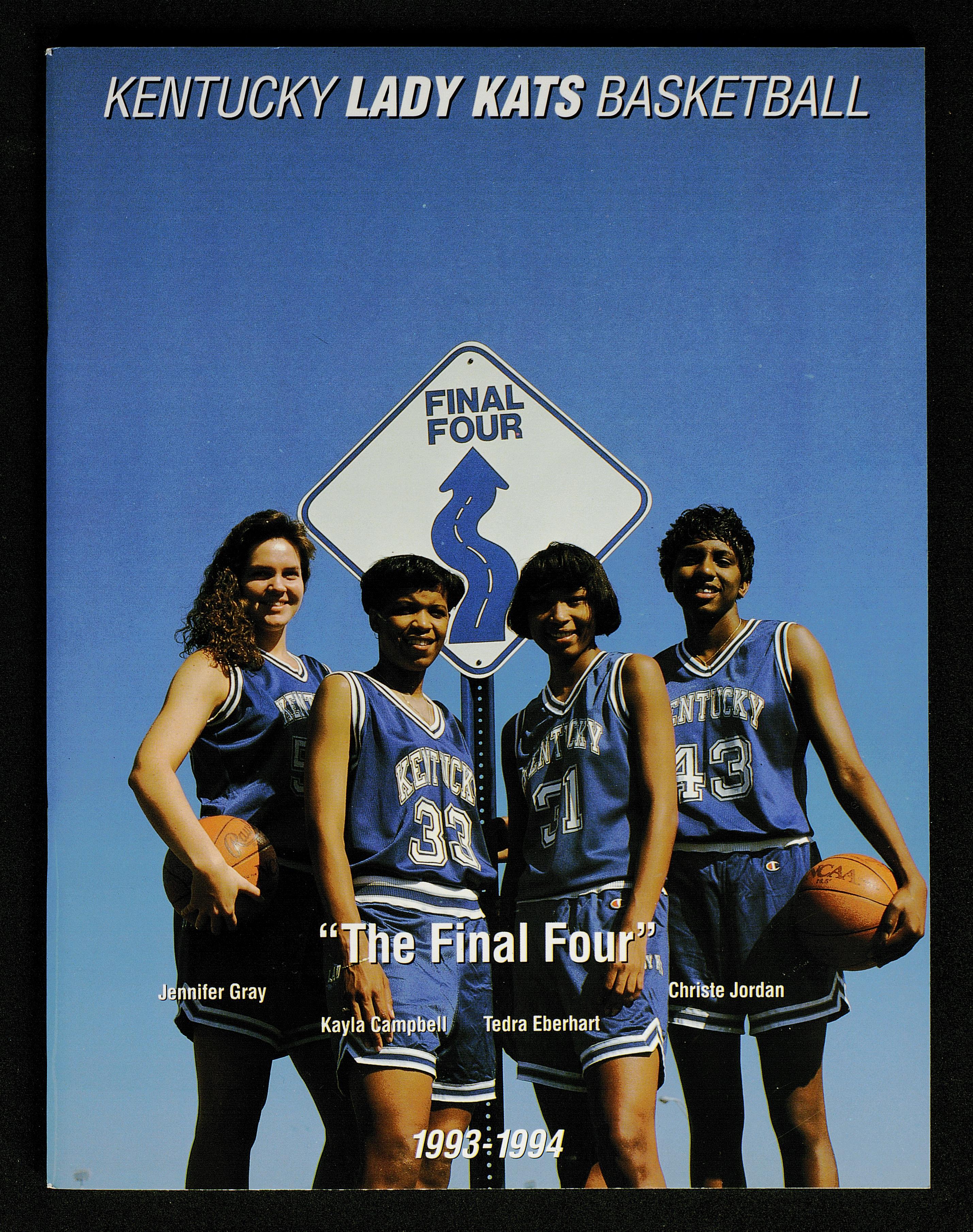 University of Kentucky women's basketball (Lady Kats) facts book 