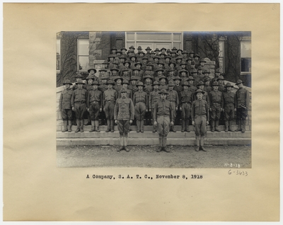 A Company, S.A.T.C., November 8, 1918