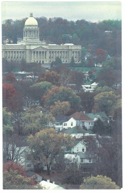 The Kentucky State Capitol. (Handwritten verso reads: 