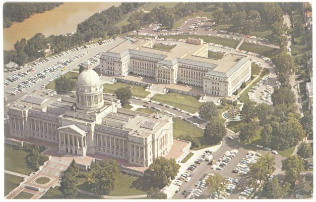 Aerial of State Capitol and Annex