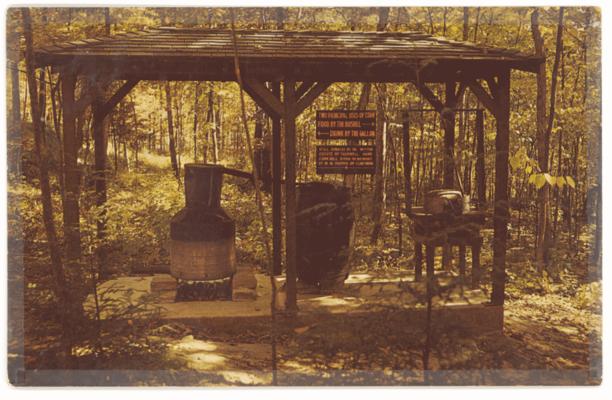 Breaks Interstate Park, Kentucky - Virginia. (Printed verso reads: 