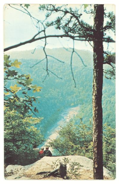 Breaks Interstate Park, Kentucky - Virginia. (Printed verso reads: 