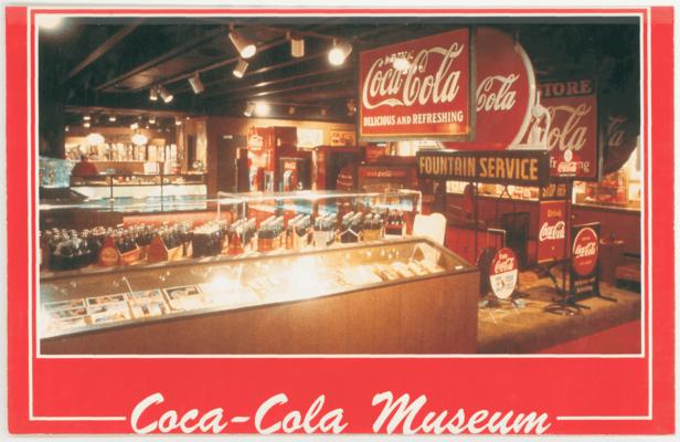 Coca-Cola Museum. (Printed verso reads: 