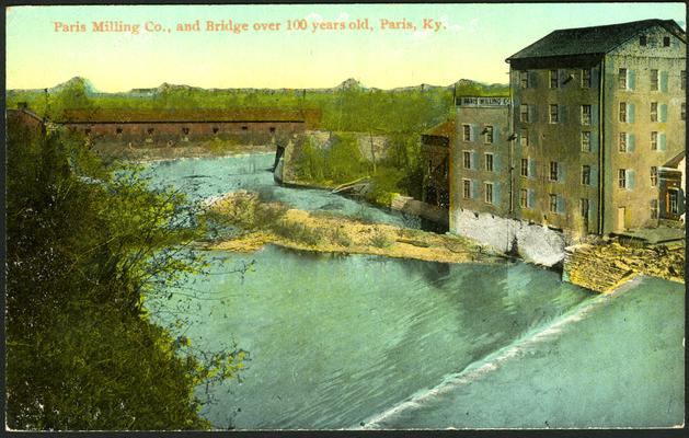 Paris Milling Co., and Bridge over 100 years old