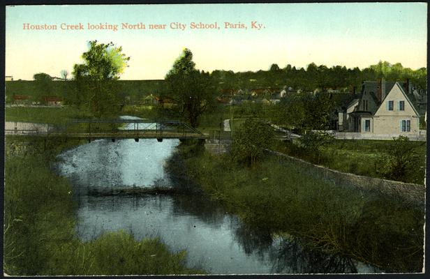 Houston Creek looking North near City School