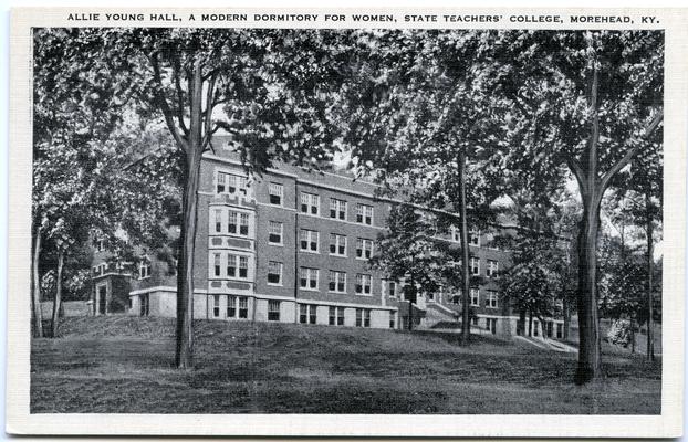 Allie Young Hall, A Modern Dormitory For Women, State Teachers' College