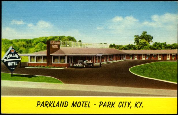 Parkland Motel. (Printed verso reads: 