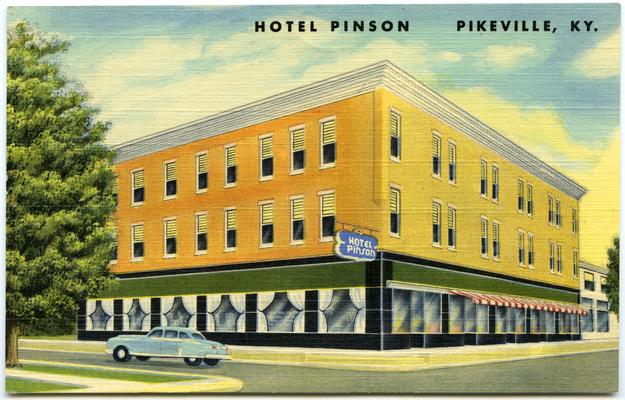 Hotel Pinson. (Printed verso reads: 