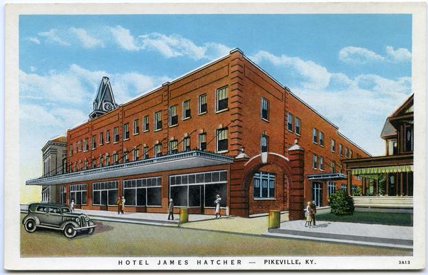 Hotel James Hatcher. (Printed verso reads: 