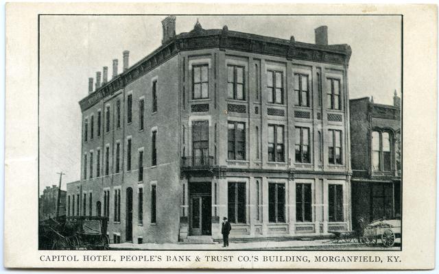 Capitol Hotel, People's Bank & Trust Co.'s Building