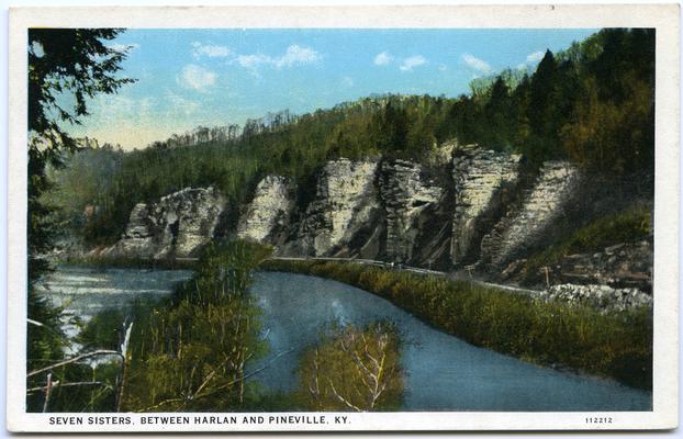 Seven Sisters, Between Harlan And Pineville. 3 copies