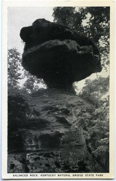 Balanced Rock, Kentucky Natural Bridge State Park