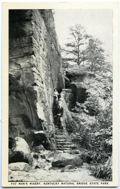 Fat Man's Misery, Kentucky Natural Bridge State Park