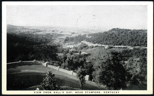 View From Hall's Gap, Near Stanford, Kentucky