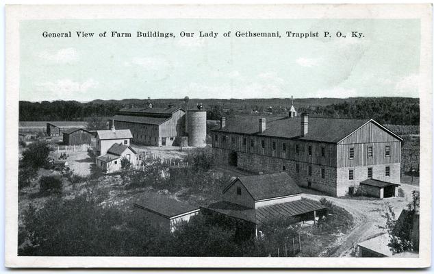 General View of Farm Buildings, Our Lady of Gethsemani