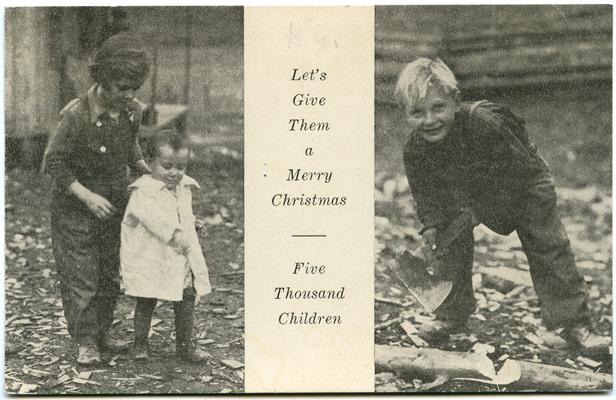 Let's Give Them a Merry Christmas. Five Thousand Children