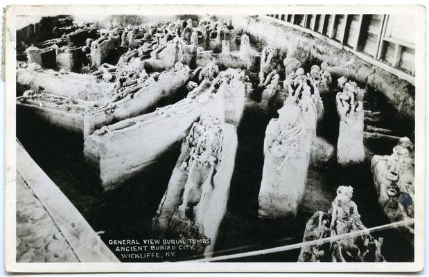 General View Burial Tombs, Ancient Buried City