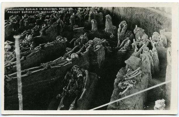 Uncovered Burials In Original Position, Ancient Buried City