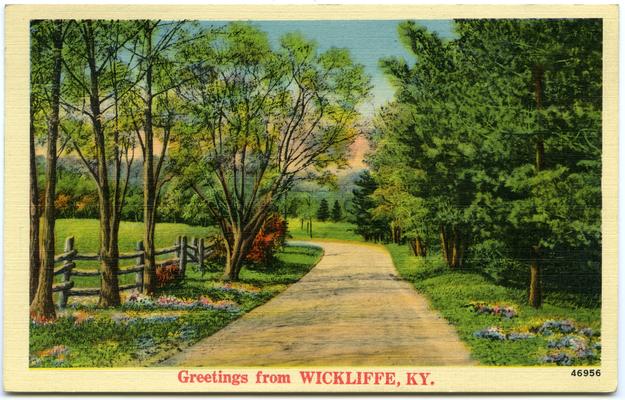 Greetings from WICKLIFFE, KY