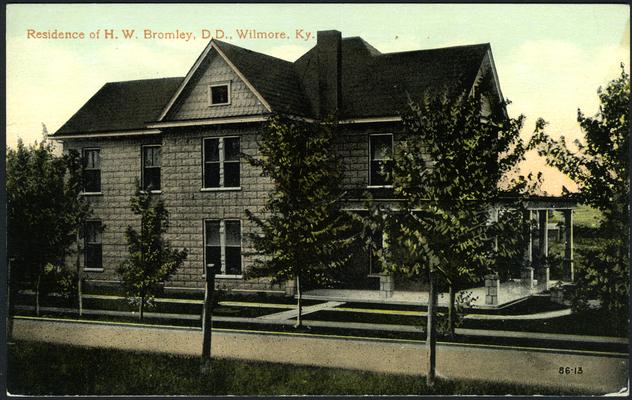 Residence of H.W. Bromley, D.D