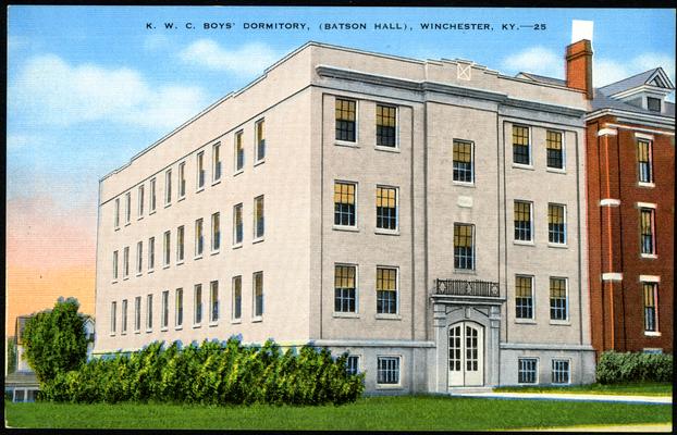 Kentucky Wesleyan College, Boys' Dormitory (Batson Hall). 2 copies