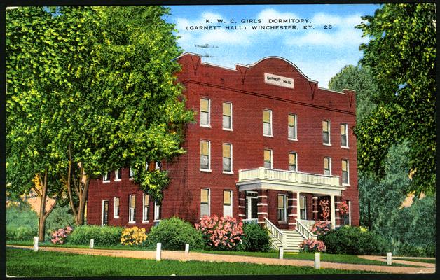 Kentucky Wesleyan College, Girls' Dormitory (Garnett Hall). 2 copies