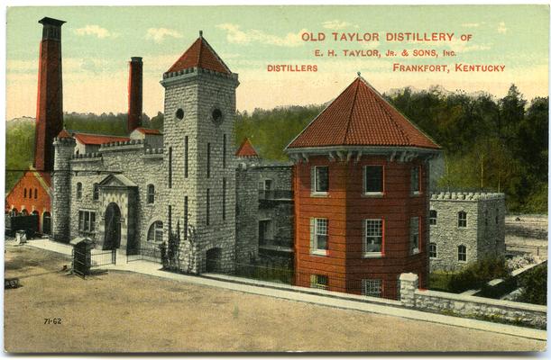 OLD TAYLOR DISTILLERY Of E.H. Taylor, Jr. & Sons, Inc. Distillers