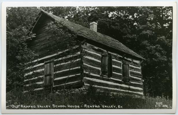 Old Renfro Valley School House. [One-Room School.]
