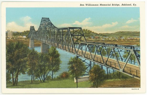 Ben Williamson Memorial Bridge. (Printed verso reads: 