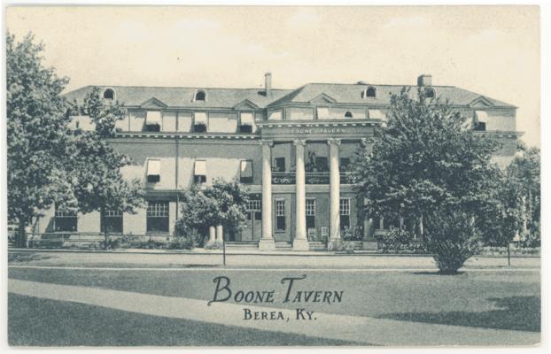 Boone Tavern. (Printed verso reads: 