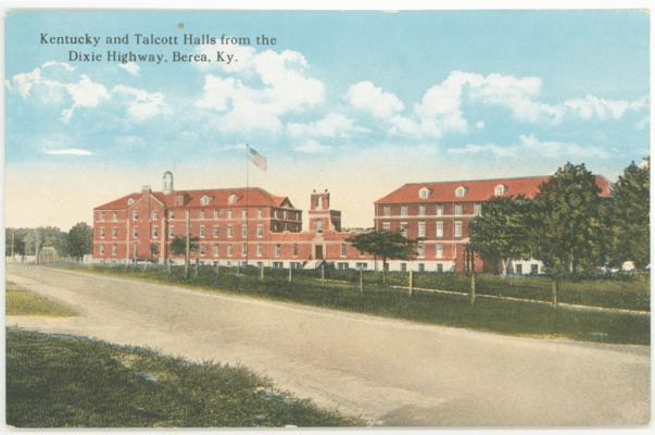 Kentucky and Talcott Halls from the Dixie Highway