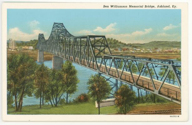 Ben Williamson Memorial Bridge. (Printed verso reads: 